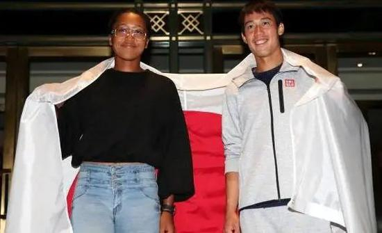 大阪直美与锦织圭