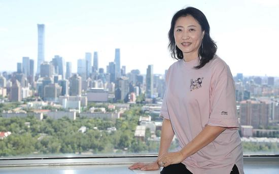 张宁入选名人堂。新京报记者&nbsp;王飞 摄