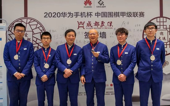 2020年山东队获围甲亚军