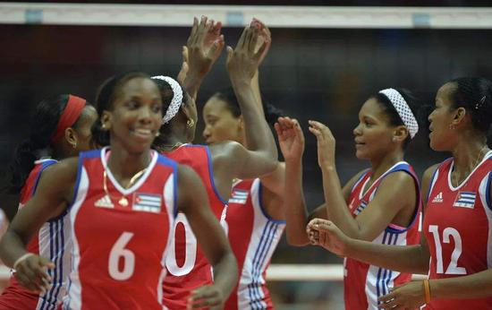 古巴女排已没有往日辉煌。