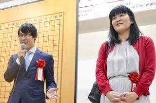 井山裕太七冠，加藤启子六段