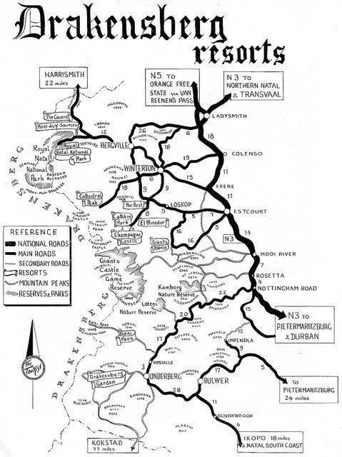 南非·北德拉肯斯堡山脉公园