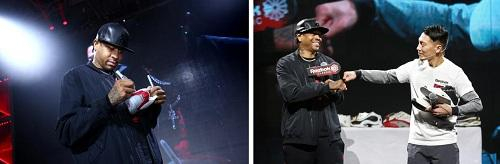 Allen Iverson与收藏家Fansy互动