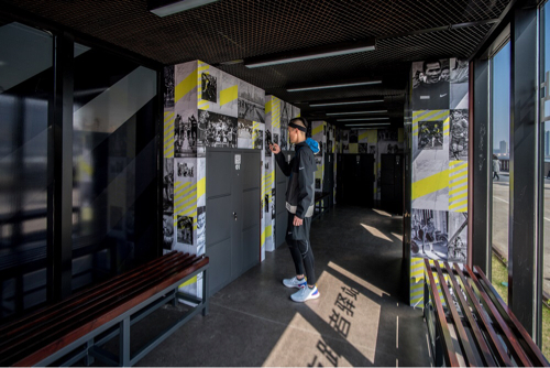 跑者体验耐克跑者驿站-杨浦（Nike + Run Hub - YangPu）所提供的个性化跑步服务