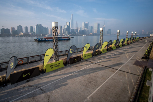 耐克跑者驿站-杨浦（Nike + Run Hub - YangPu）之滨江岸边风景