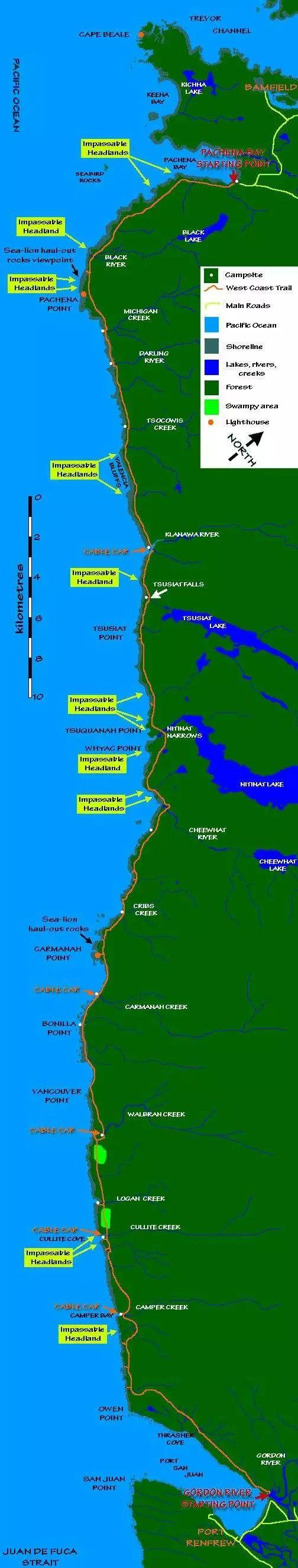 加拿大·西海岸步道