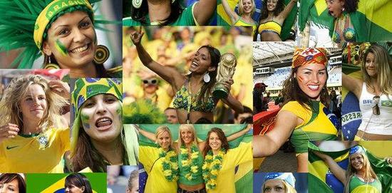 2014年巴西世界杯，充分显示出巴西人民的民族风貌