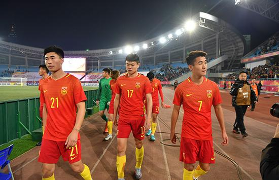 中国队谢场。东方IC 图