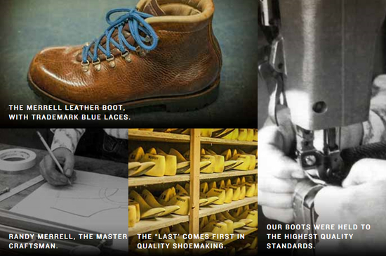 创始人制鞋过程