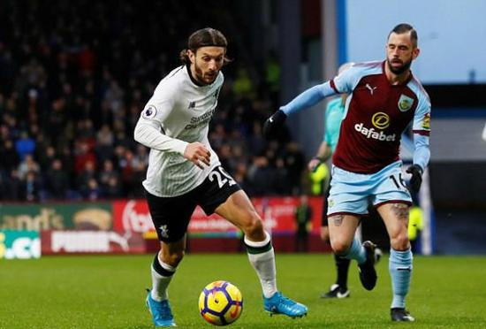 此役，拉拉纳是利物浦阵中最活跃的球员