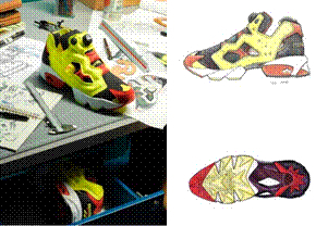 （Reebok InstaPump Fury Prototype设计稿）