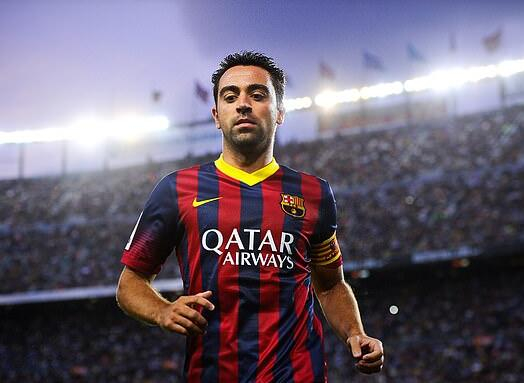 球员时代哈维是巴萨传奇球星