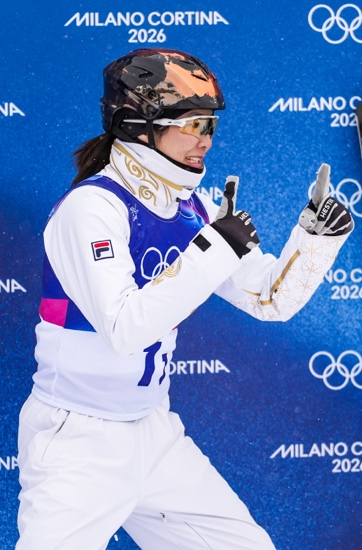 自由式滑雪空中技巧混合团体赛中国队员