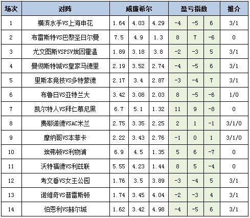 盈亏指数