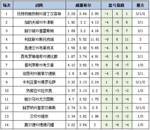 盈亏指数