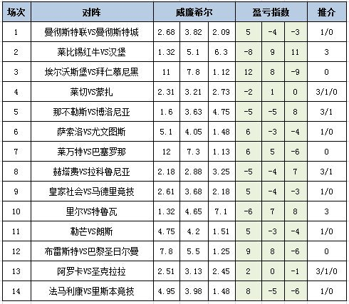 盈亏指数
