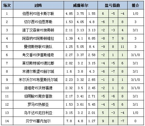 盈亏指数