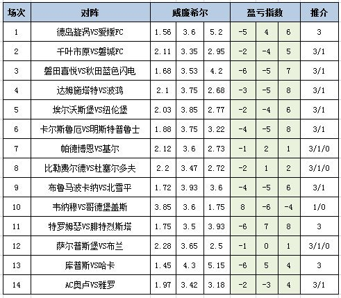 盈亏指数