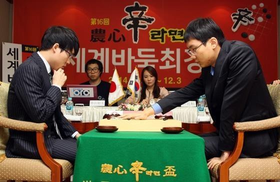 第16届农心杯井山裕太对战朴廷桓