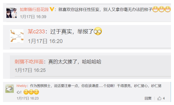 网友精彩评论截图