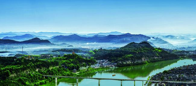 阆中胜景天下稀