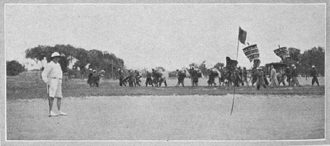 1928年北京跑马场高尔夫球场第3洞果岭