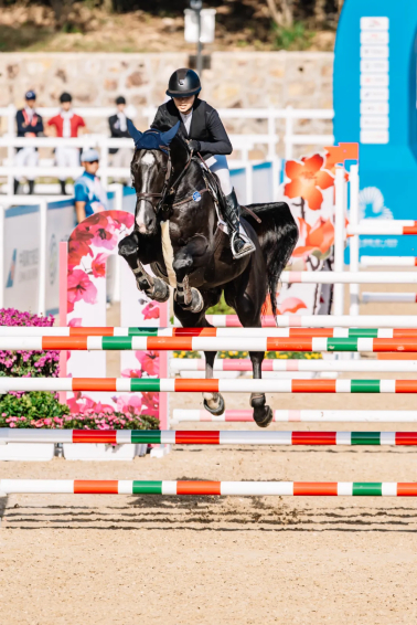 史知让&Outrageous Charmer（马主：史琪）在第十五届全运会中