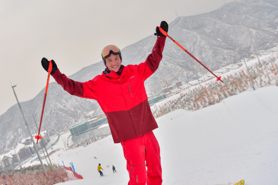 Columbia自由式滑雪运动员ALEX FERREIRA