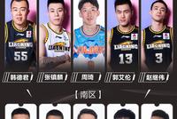 CBA全明星首发阵容公布:郭艾伦票王 辽粤各4人