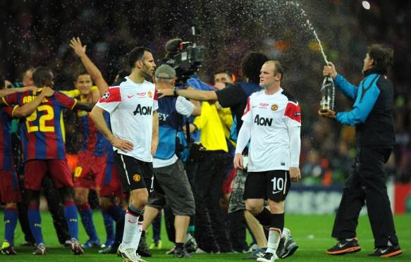 巴萨击败曼联夺冠