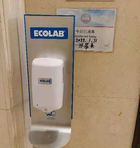 随处可见的消毒洗手液