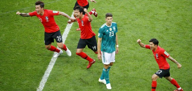 韩国2-0德国