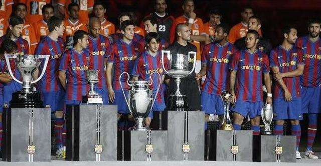 那支赢得一切的巴萨是多么伟大