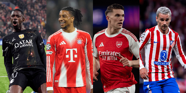 欧冠夺冠赔率大巴黎反超阿森纳