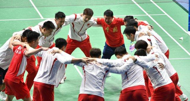 亚运会李诗沣送关键分 国羽男团3比2逆转印度夺冠