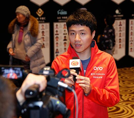 李映九接受天元围棋频道的采访