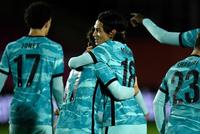 联赛杯-南野拓实2球1助攻 利物浦7-2客场大胜晋级