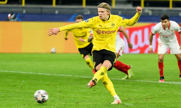 哈兰德射入点球