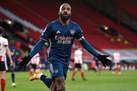 英超-拉卡泽特双响 马蒂内利进球 阿森纳3-0客胜