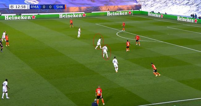 卡塞米罗跟巴尔韦德的高位逼抢