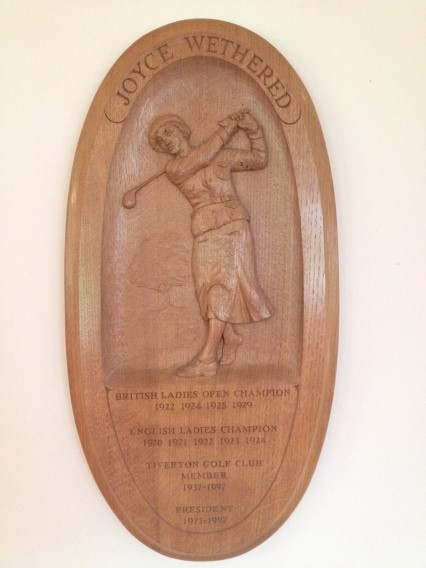 梯富顿高尔夫俱乐部韦泽德纪念牌