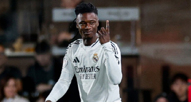 皇馬中場(chǎng)卡馬文加領(lǐng)銜缺陣