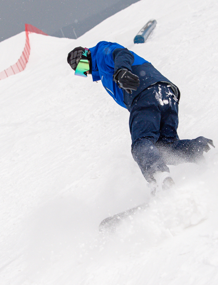 潘辰、师义龙雪域竞技