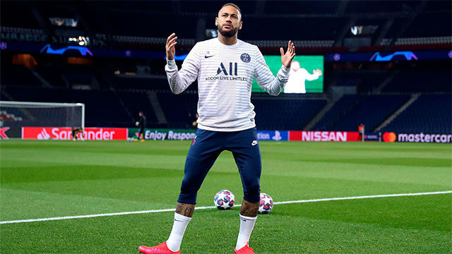 内马尔现在身价为1.37亿