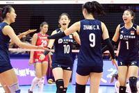 朱婷休战中国3-0塞尔维亚 北仑站全胜夺冠