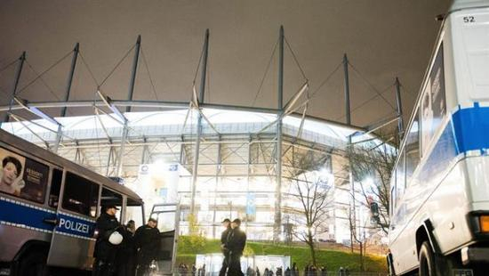 汉堡主场外安保严密