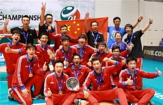 世青赛国青男排时隔34年再夺牌