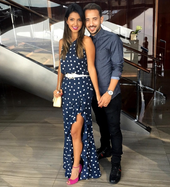 里贝罗夫妇陪同游览迪拜塔