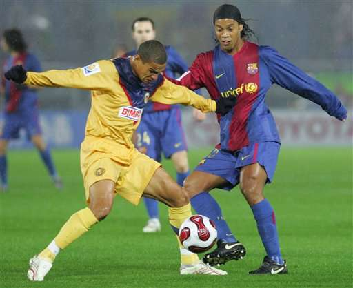 2006世俱杯，美洲队半决赛负于小罗领衔的巴萨