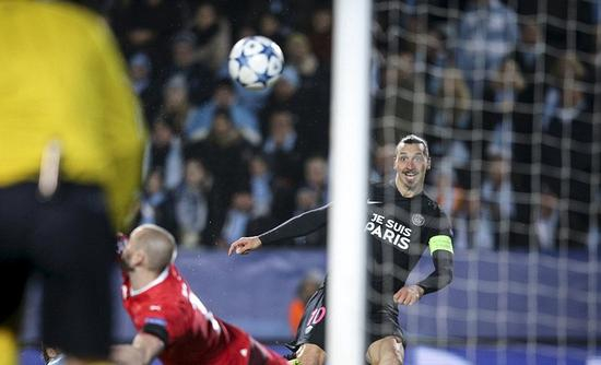 伊布战旧主进球